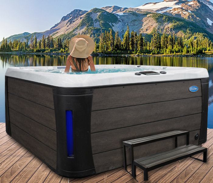 Calspas hot tub being used in a family setting - hot tubs spas for sale Santee